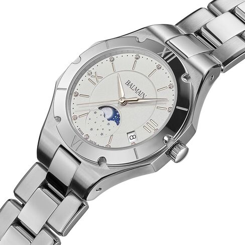 Balmain, Lady, Be, Steel, Swiss Made, Quartz, White, Stainless Steel 316L, B45913322 in Saudi Arabia