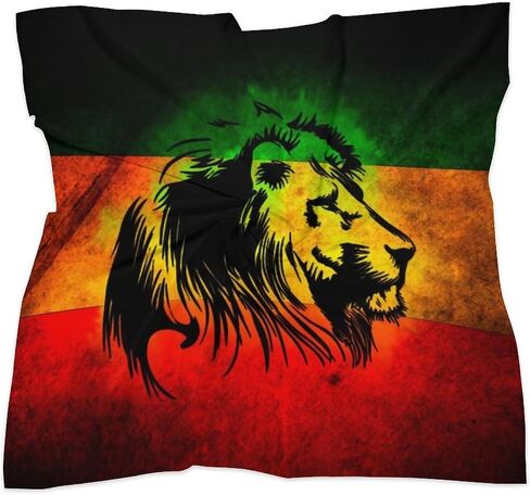 Flag Silk Scarf for Women Small Square Satin Headscarf Neck Scarves Head Hair Wraps Bandana in Saudi Arabia
