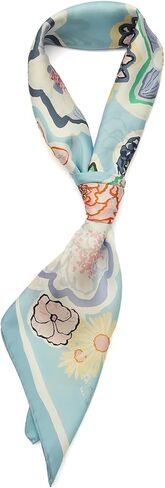 Kate Spade Women's Garden Florals Silk Square Scarf, Stylish Fashion Accessory for Women in Kuwait
