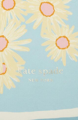 Kate Spade Women's Garden Florals Silk Square Scarf, Stylish Fashion Accessory for Women in Kuwait