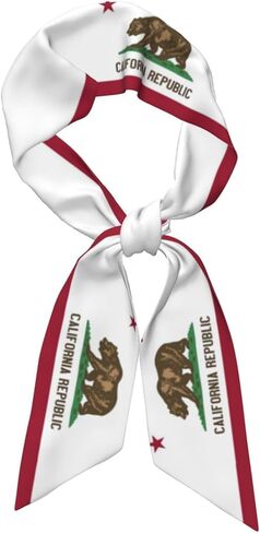 Cute State Flag Scarf Bags for Women Handbag Scarfs Band Hair Neck Scarves Fashion Headscarf in Saudi Arabia