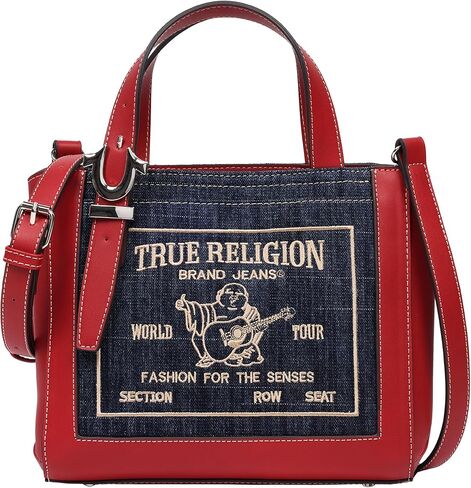 True Religion Arvin Buddha World Tour Crossbody Tote for Women | in Kuwait