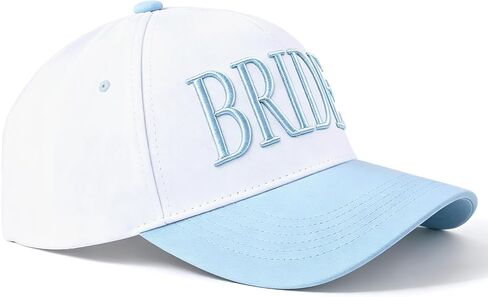 Bride Trucker Hat-Adjustable Embroidered Wedding Cap for Bride-to-Be Bachelorette Accessory Bridesmaid Great Gift in Kuwait