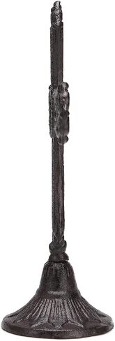 BRASTAR الحديد الزهر قاعدة دائرية الصليب الديكور ريفي العتيقة المعادن الصليب مزرعة المنزل ديكور للتعليق على الحائط TQGJPT580 in Kuwait