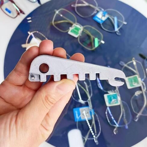Eyeglass Temple Bending and Adjustment Tool, Multi-Functional Frame Adjuster Eyeglass Repair Tools in Kuwait