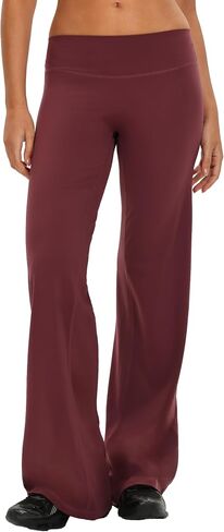 MEIVSO Women's Yoga Pants Wide Leg Casual Pants Stretch Tummy Control Legging in Saudi Arabia