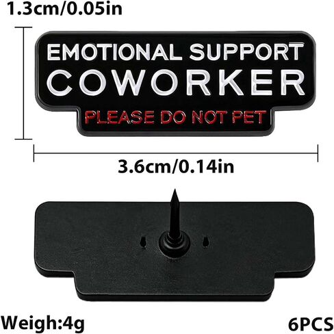 6 Pack Funny Enamel Pins for Clothes Bags Hats Office Humor Lapel Pins Set - Cute Badge Pins for Coworkers Backpack Jacket Accessories Gifts for Friends Work Office in Saudi Arabia