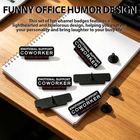 6 Pack Funny Enamel Pins for Clothes Bags Hats Office Humor Lapel Pins Set - Cute Badge Pins for Coworkers Backpack Jacket Accessories Gifts for Friends Work Office in Saudi Arabia