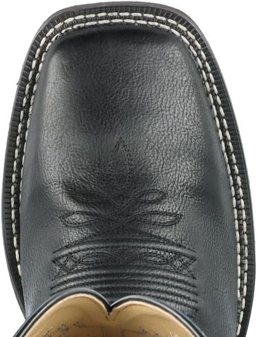 حذاء Smoky Mountain Boots للرجال James Western Boot، أسود/أزرق عتيق، X-واسع، مقاس 13 US in Kuwait