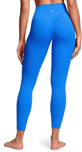 HeyNuts Bold V-dip Back No Front Seam Leggings 25'', Light to Medium Support, Butt Lifting High Waisted 7/8 Yoga Pants in Kuwait