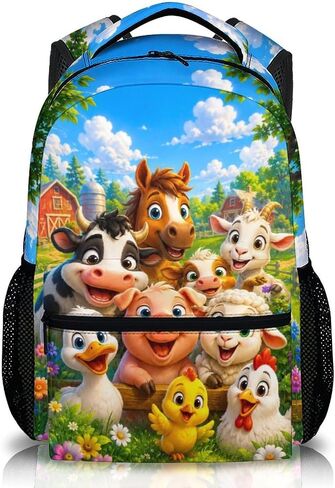 Dinosaur Backpack for Kids Toddlers Bookbag for Boys Girls School Travel Picnic, Cute Fun Schoolbag for Kindergarten Preschool Elementary in Kuwait