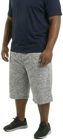 JC DISTRO USA-Made Men's Big and Tall Lightweight French Terry Active Shorts (3XL-7XL, Multipack Available) in Saudi Arabia