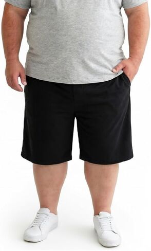 JC DISTRO USA-Made Men's Big and Tall Lightweight French Terry Active Shorts (3XL-7XL, Multipack Available) in Saudi Arabia