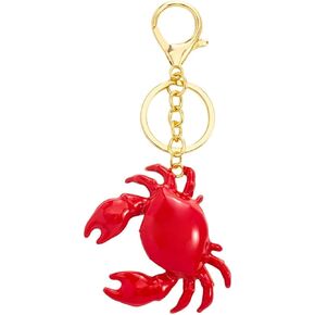 COLORFUL BLING Lobster Keychain Cute Red Crayfish Crab Keychain Ocean Life Beach Keyring in Saudi Arabia