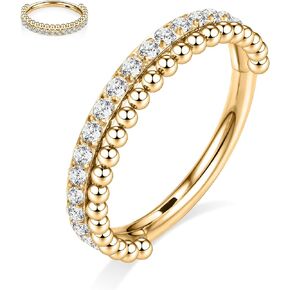 GAGABODY Septum Jewelry 16g Septum Ring Conch Piercing Jewelry Seamless Nose Hoop Daith Earring Surgical Steel Cartilage Earrings Hoops Helix Piercing in Saudi Arabia