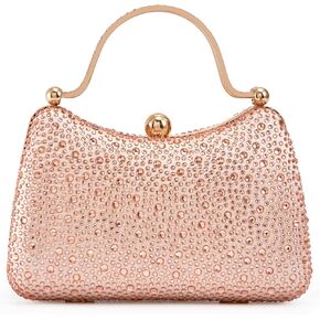 Lady Couture ARIA Double Metal Handles Dazzling Evening Bag in Saudi Arabia