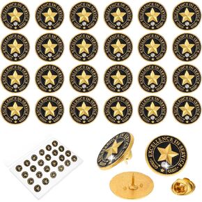 30 Pcs Employee of The Month Lapel Pin, Employee Appreciation Gifts Bulk, Team Gifts for Employees Recognition Reward Gift Lapel Pins for Backpacks, Hats, and Clothes Appreciation Gift Fun Pins Bulk in Saudi Arabia