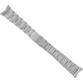 Ewatchparts 19 ملم سوار ساعة أويستر سوار من الفولاذ المقاوم للصدأ متوافق مع رولكس Airking 1500 5500 برشام in Kuwait