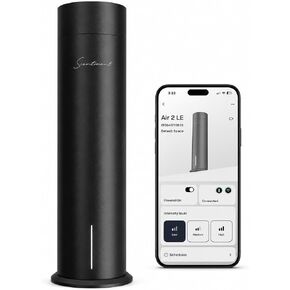 Scentiment Air 2 Diffuser (No Battery) – Cold Air Diffuser for Essential Oils | Covers Up to 1,000 Sq Ft | Waterless, Heat-Free Aromatherapy | WiFi & Bluetooth Smart Control (Black) in Saudi Arabia