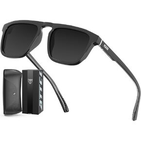 ATTCL Polarized Sunglasses for Men Modern: Lightweight TR90 Frame UV Protection Square Sun Glasses for Women Driving Travel in Saudi Arabia