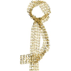 Fashion Scarf for Women, Sparkling Long Women Scarfs with Sequins, Skinny Womens Tie for Party Daily Prom Nightclub in Saudi Arabia