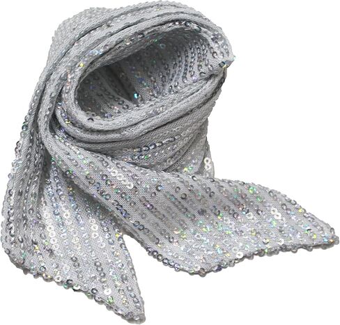 Small scarf with fashionable sequins for decoration in Saudi Arabia