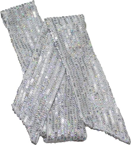 Small scarf with fashionable sequins for decoration in Saudi Arabia