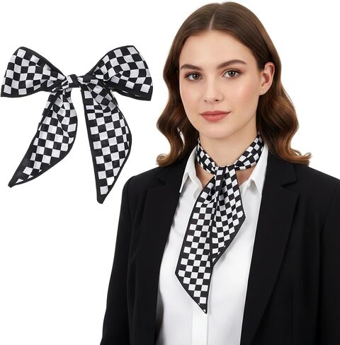 Hair Neck Scarves, Hair Scarf Head Neck Bag Long Scarf Fashion Thin Satin Square Versatile Wrap for Women Soft Lightweight Head Scarves for Women in Saudi Arabia