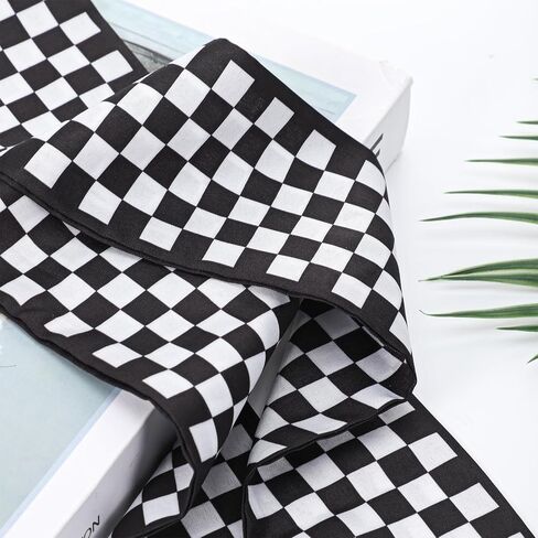 Hair Neck Scarves, Hair Scarf Head Neck Bag Long Scarf Fashion Thin Satin Square Versatile Wrap for Women Soft Lightweight Head Scarves for Women in Saudi Arabia