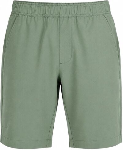 Gerry Men’s Trail Shorts 9", Lightweight Stretch Hiking Shorts with Zip Pockets and Elastic Waist in Kuwait