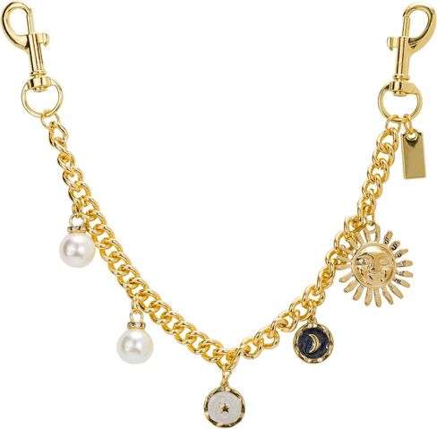 Bag Chain Charm for Handbags, Gold Purse Chain, Bags Extender Chains Wallet Accessories Gifts for Women in Saudi Arabia