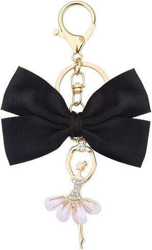 Kilener Bow Keychain Ballet Keychains for Girls Women Birthday Christmas Gifts for Ballet Lovers Ballerina Gift in Kuwait