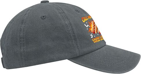 Call Me The vets Cause I Be Puttin' These Dogs Down Hat for Dad Classic Washed Light Grey in Kuwait