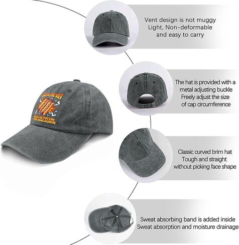 Call Me The vets Cause I Be Puttin' These Dogs Down Hat for Dad Classic Washed Light Grey in Kuwait
