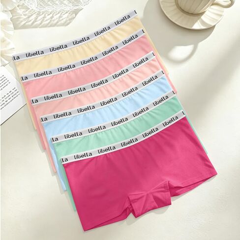 Uizuooy Womens Cotton Boyshort Underwear Full Coverage Soft Boxer Briefs 6 Pack S-XL in Saudi Arabia