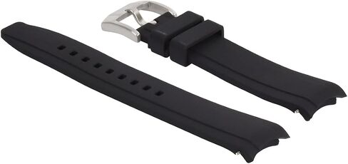 Ewatchparts 21MM RUBBER WATCH BAND STRAP COMPATIBLE WITH ROLEX DATEJUST 41, DAY DATE 2, DEEP SEA BLACK in Kuwait