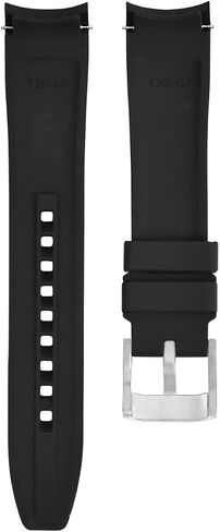 Ewatchparts 21MM RUBBER WATCH BAND STRAP COMPATIBLE WITH ROLEX DATEJUST 41, DAY DATE 2, DEEP SEA BLACK in Kuwait