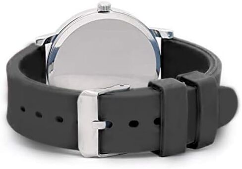 SBWC 16mm Black Rubber Silicon Watch strap 16mm Black Rubber Watch Strap For Men And Women With Steel Buckle in Kuwait
