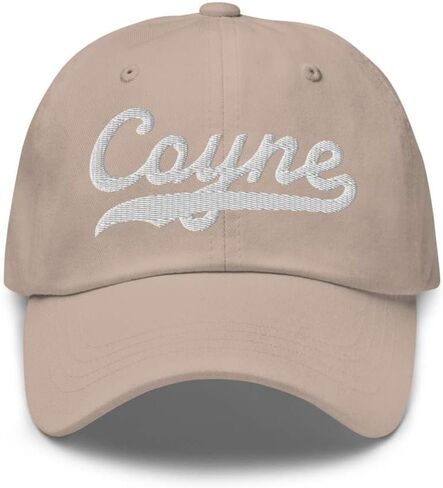 Coyne Hat Coyne Baseball Hat Personalized Custom Last Name Cap Family Name Headwear Surname Cap Gift Unisex Adjustable in Kuwait