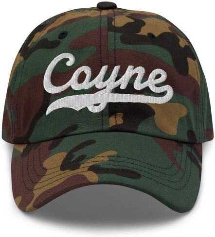 Coyne Hat Coyne Baseball Hat Personalized Custom Last Name Cap Family Name Headwear Surname Cap Gift Unisex Adjustable in Kuwait