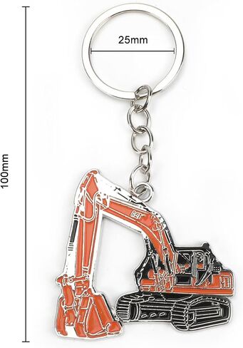 Excavator Keychain Construction Keychain for Men Brother Dad Boyfriend Birthday Valentine Father Day Christmas in Kuwait