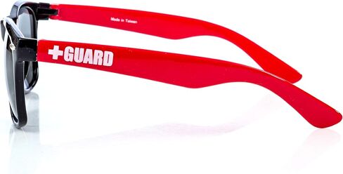 Guard Polarized Sunglasses (Black/Red) in Saudi Arabia