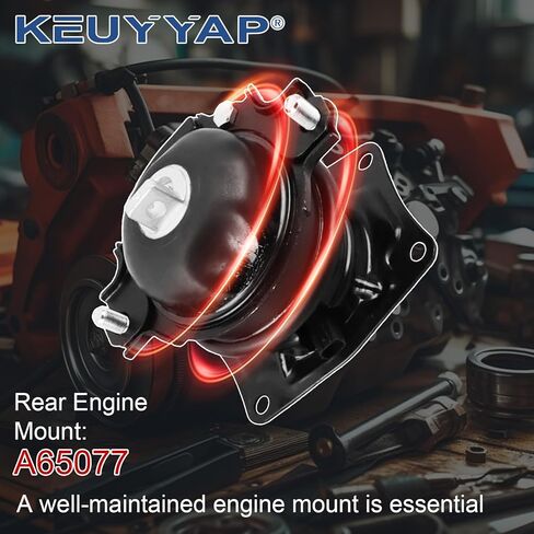 3Pcs Engine Motor Mount Compatible with Honda Fit 1.5L 2007 2008 Transmission Mount Set, Replace A4537 A4552 AM500 in Saudi Arabia