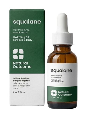 Pure Squalane Oil l 100% Plant Derived Squalane Oil for Face, Body, Hair & Lips I Weightless Moisturizing Oil Firms Skin, Reduces Fine Lines & Enhances Skin Elasticity I 1 oz in Kuwait