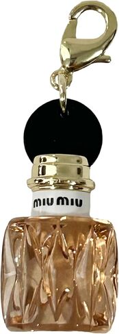 Miu Miu Bottle Logo Small Charm - 1 Charm included. Perfect for keys chains bags necklaces (9459) in Saudi Arabia