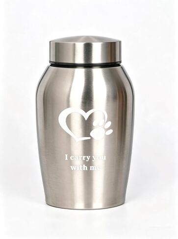 Large Stainless Steel Silver Urn for Ashes Adult Male & Female Cremation Urn for Women Decorative Urn for Human Ashes in Saudi Arabia
