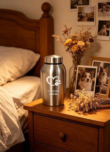 Large Stainless Steel Silver Urn for Ashes Adult Male & Female Cremation Urn for Women Decorative Urn for Human Ashes in Saudi Arabia