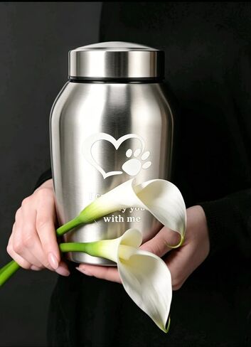Large Stainless Steel Silver Urn for Ashes Adult Male & Female Cremation Urn for Women Decorative Urn for Human Ashes in Saudi Arabia