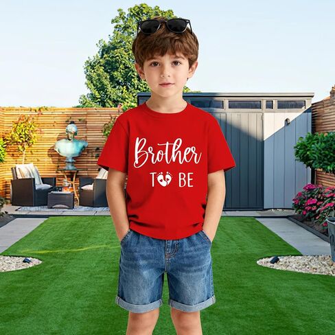Family Pregnancy Announcement Shirt New Baby Coming T-Shirt Soon to Be Mommy Tee Tops in Saudi Arabia