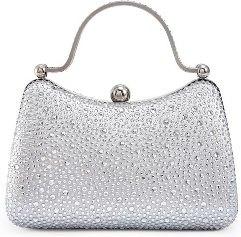 Lady Couture ARIA Double Metal Handles Dazzling Evening Bag in Saudi Arabia